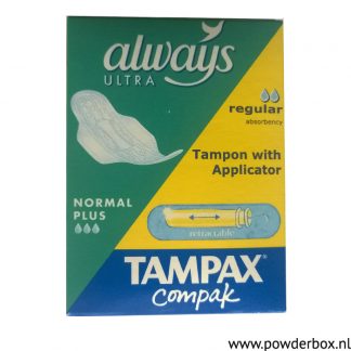Always Tampax Combo pack