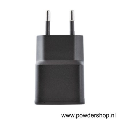 USB Wall Charger Double Black